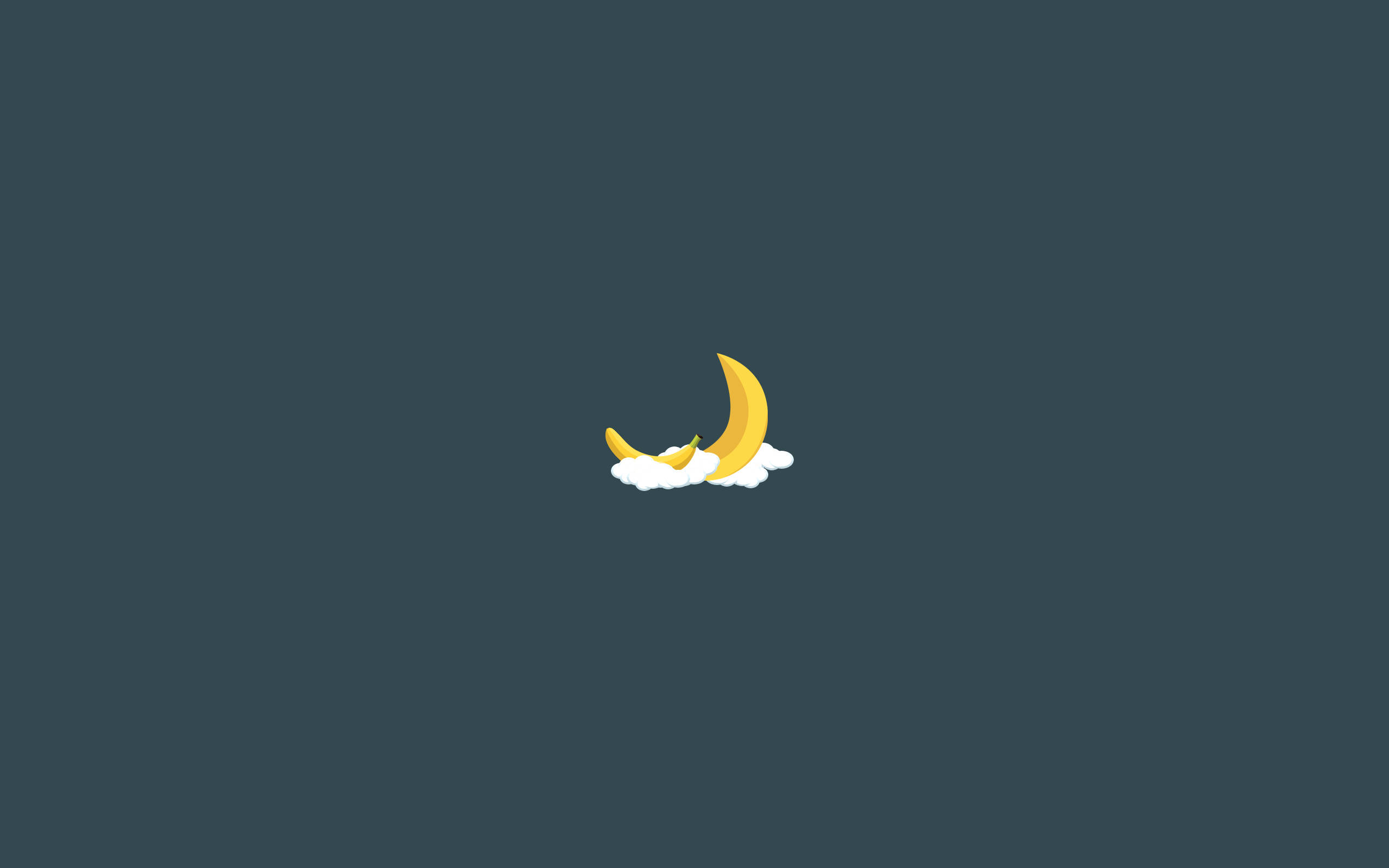 Luna și norii pe cerul nopții Fundal