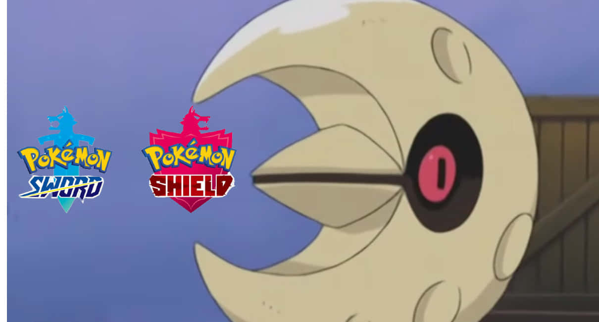 Lunatone Pokemon Sword și Shield Fundal