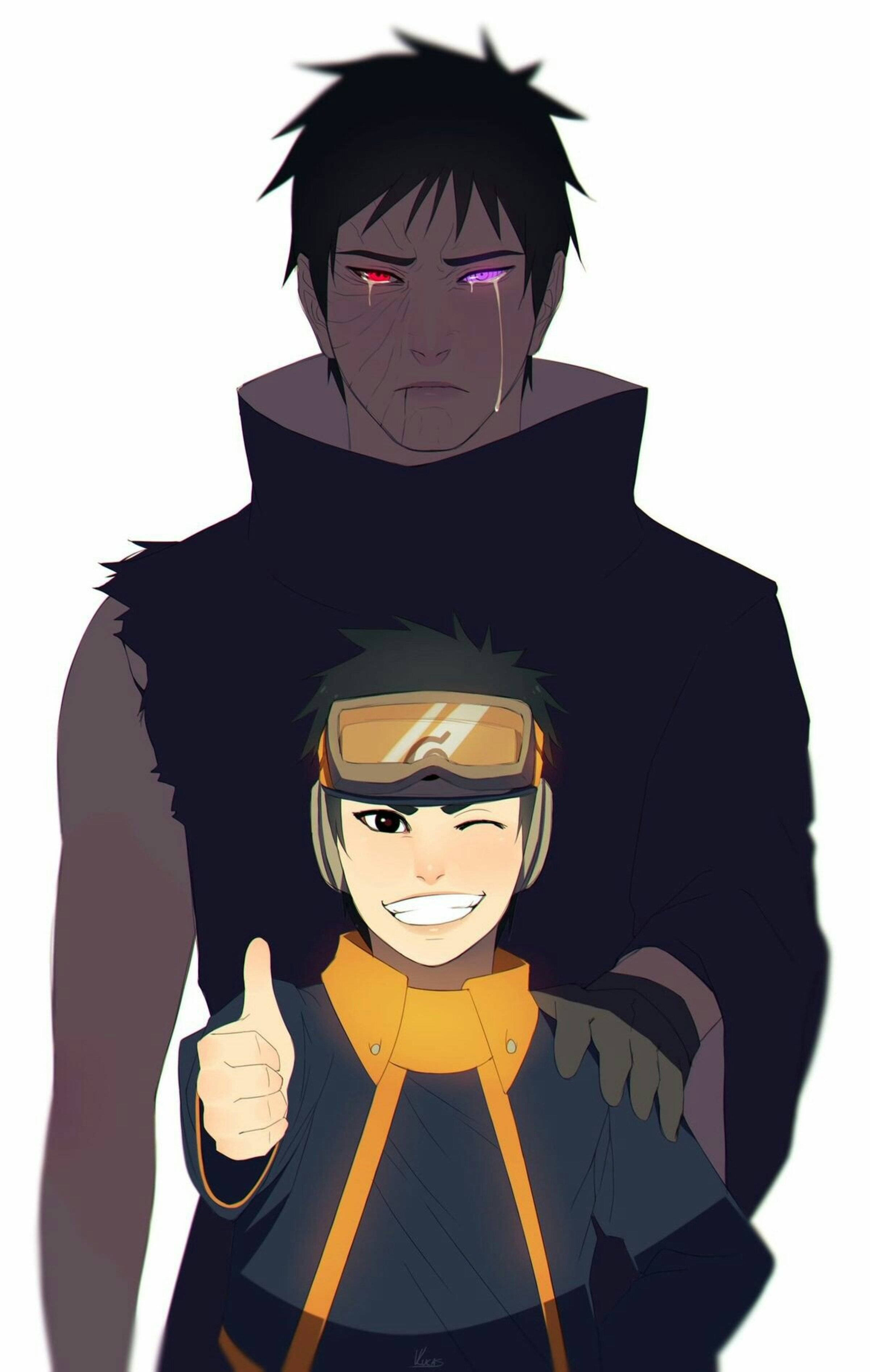 „Lupta vieții: Obito tânăr vs Obito bătrân” Fundal