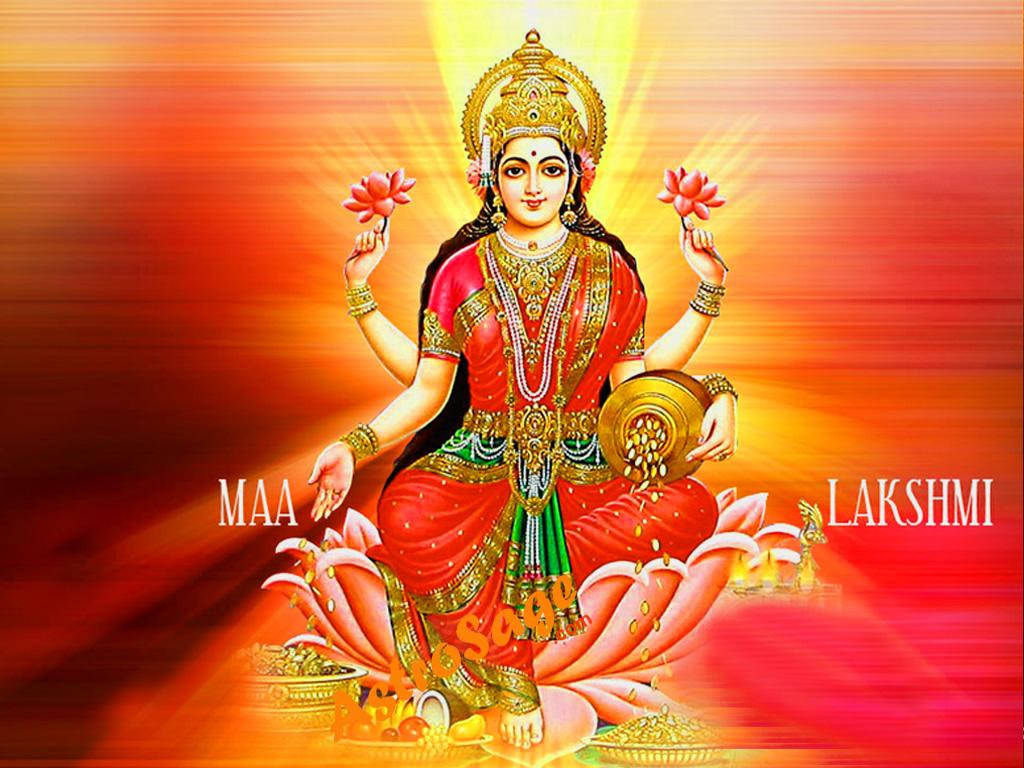 Maa Lakshmi din Mitologia Hindu Fundal