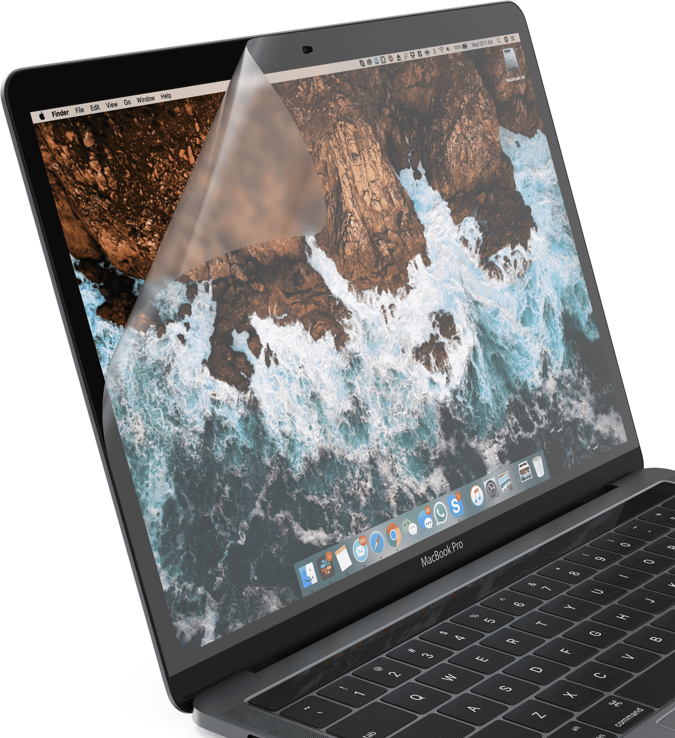 Mac Book Pro Cu Display Retina Fundal