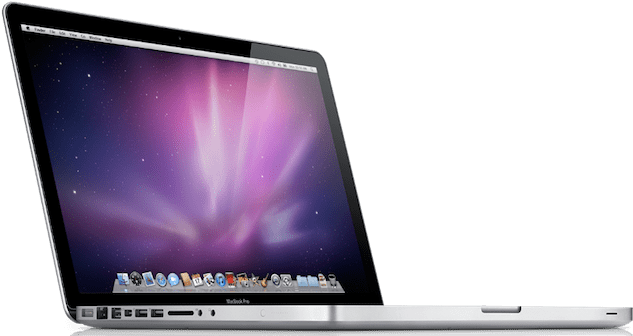 Mac Book Pro vedere laterală Fundal