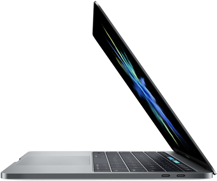 Mac Book Pro vedere laterală Fundal