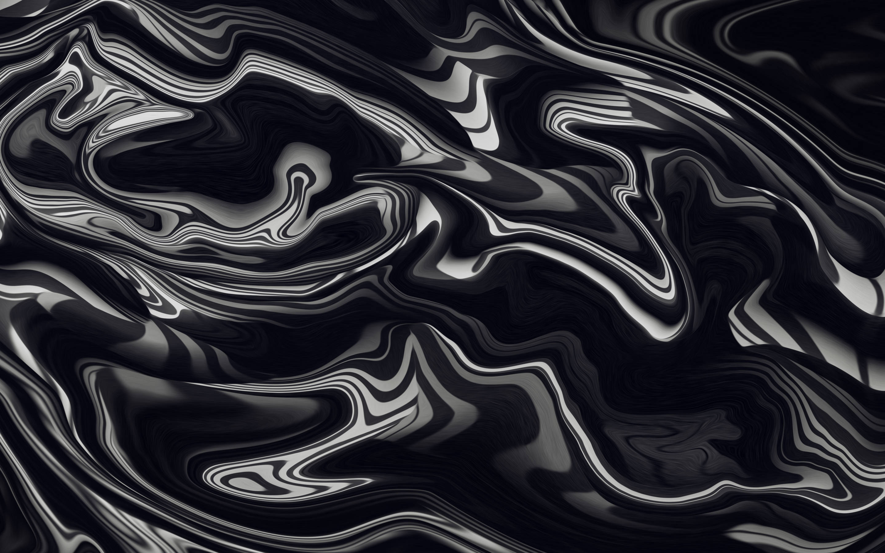 Mac negru cu lichid abstract Fundal