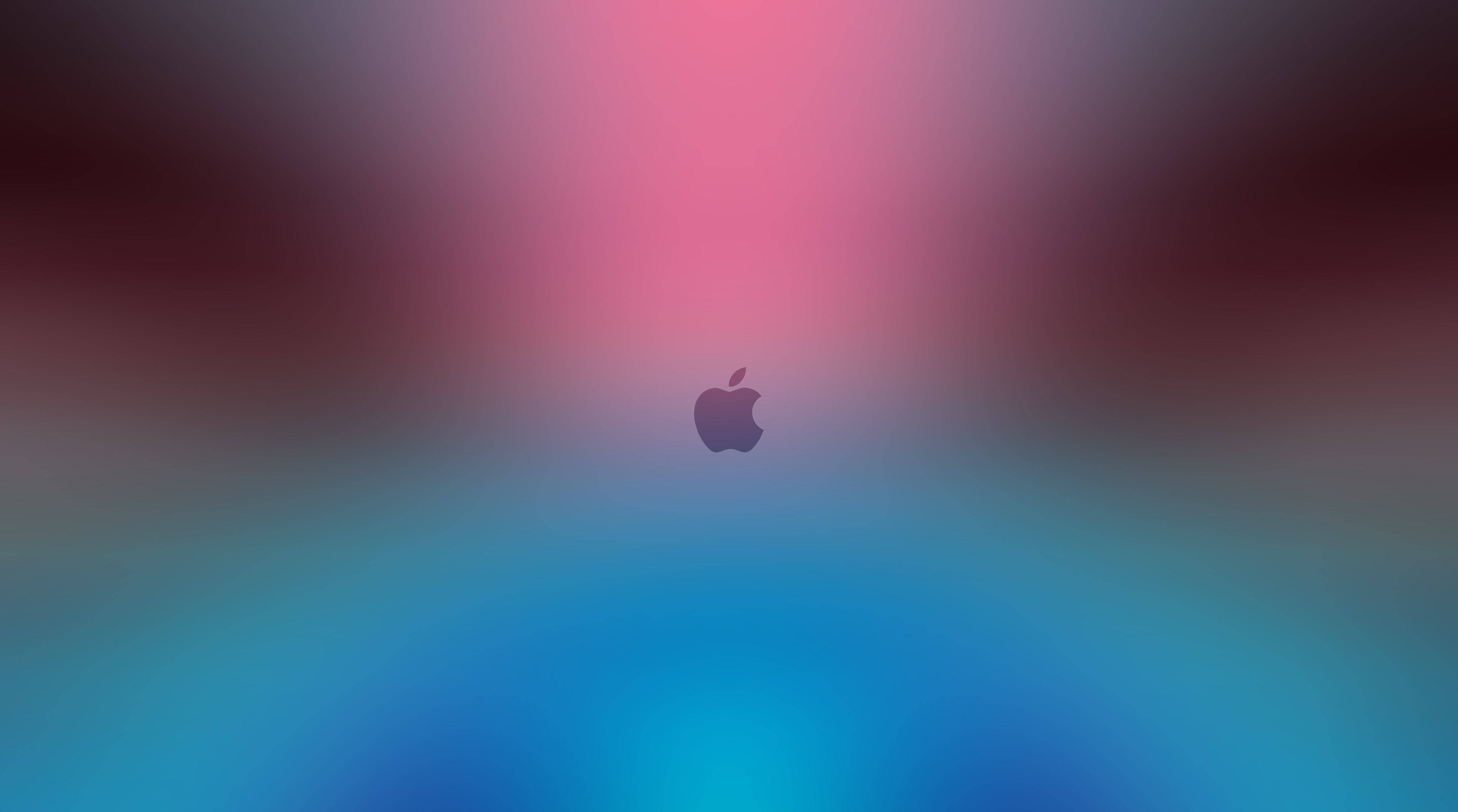 Macbook Air cu gradient roz și albastru Fundal