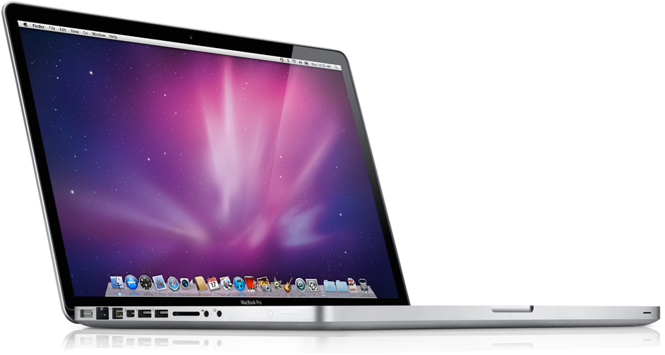MacBook Pro vedere laterală Fundal