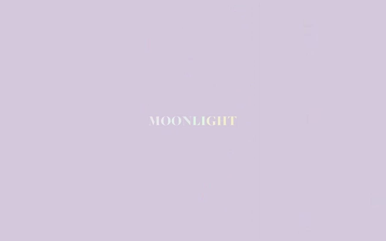 MacBook Purple Moonlight Estetic Fundal