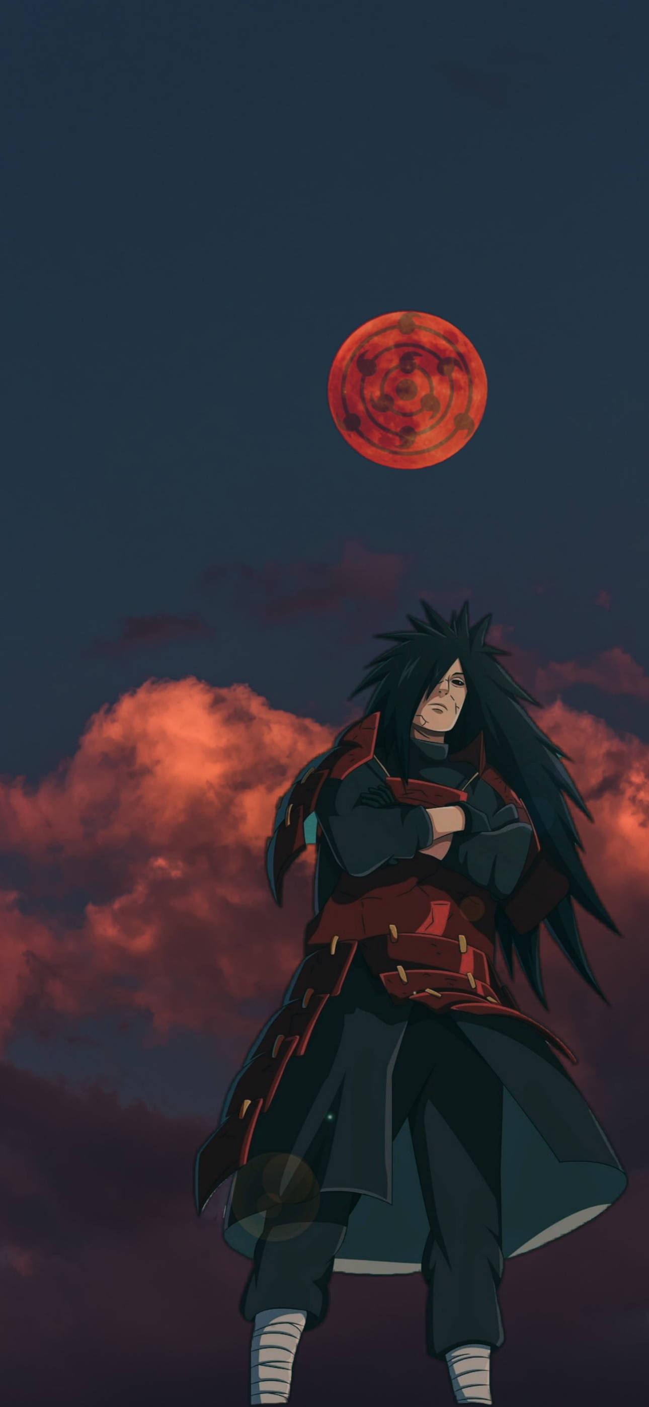 Madara Uchiha Estetică Anime iPhone Fundal