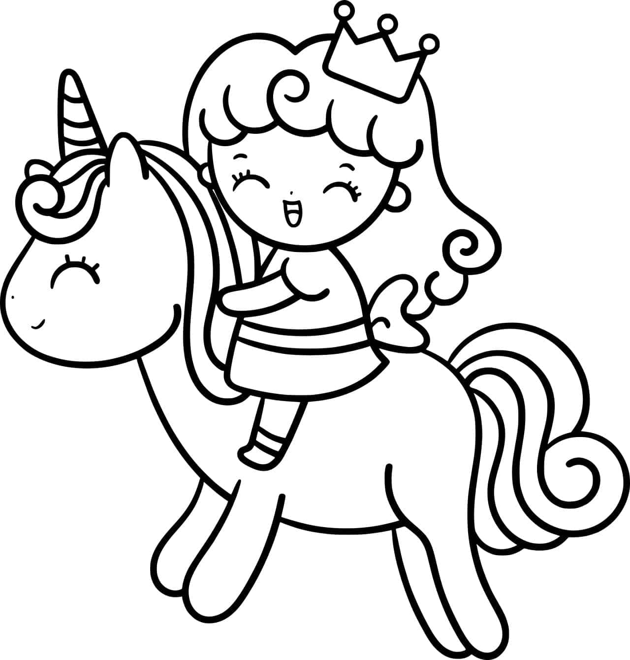 Magie de colorat: imagine cu unicorn fermecat Fundal