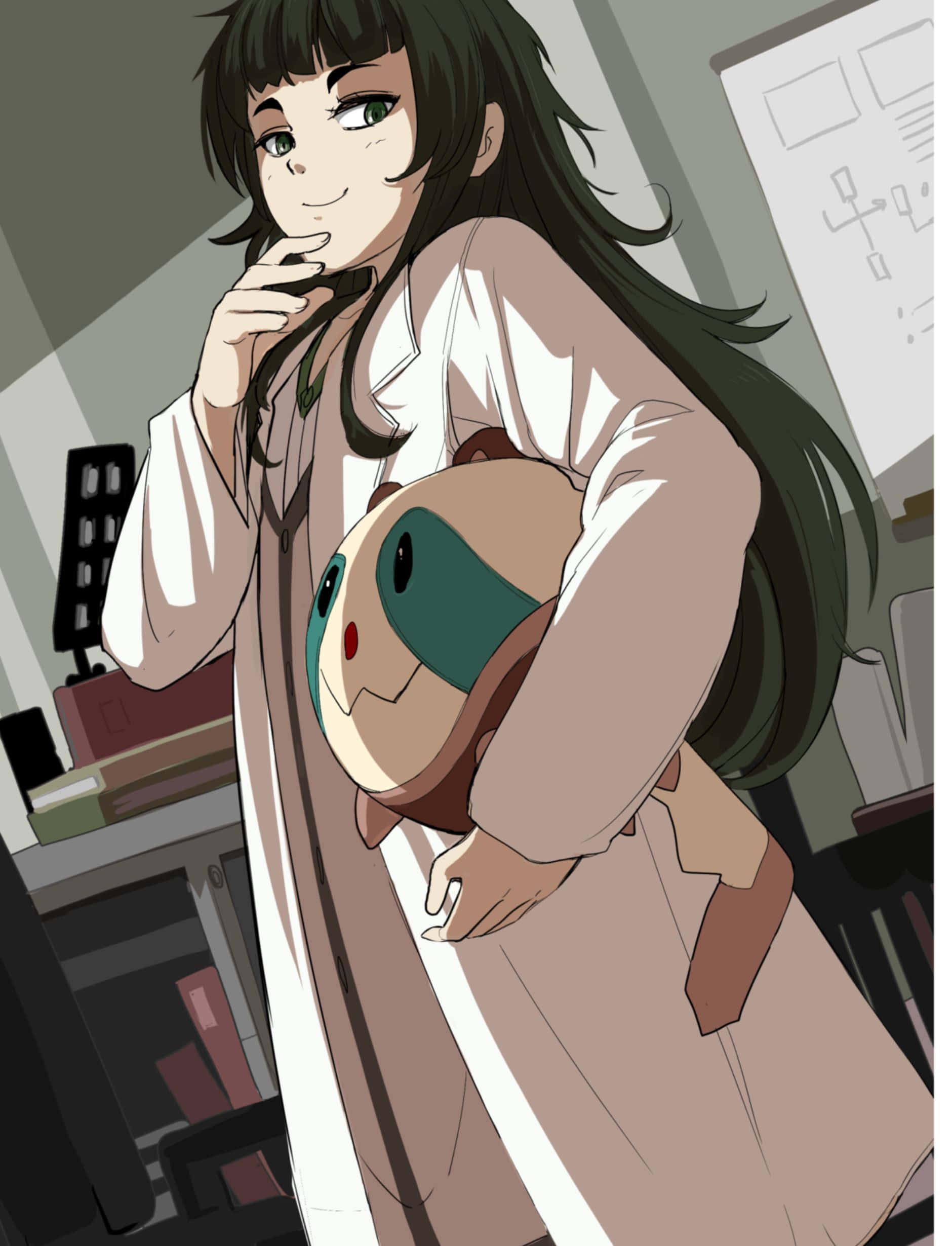 Maho Hiyajo - Personaj din Steins;Gate 0 Fundal