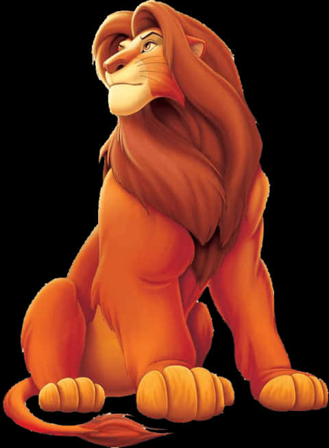 Majestic Animated Lion Fundal