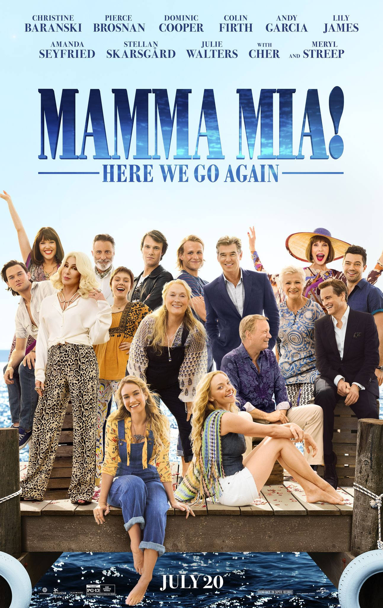Mama Mia! Here We Go Again Fundal