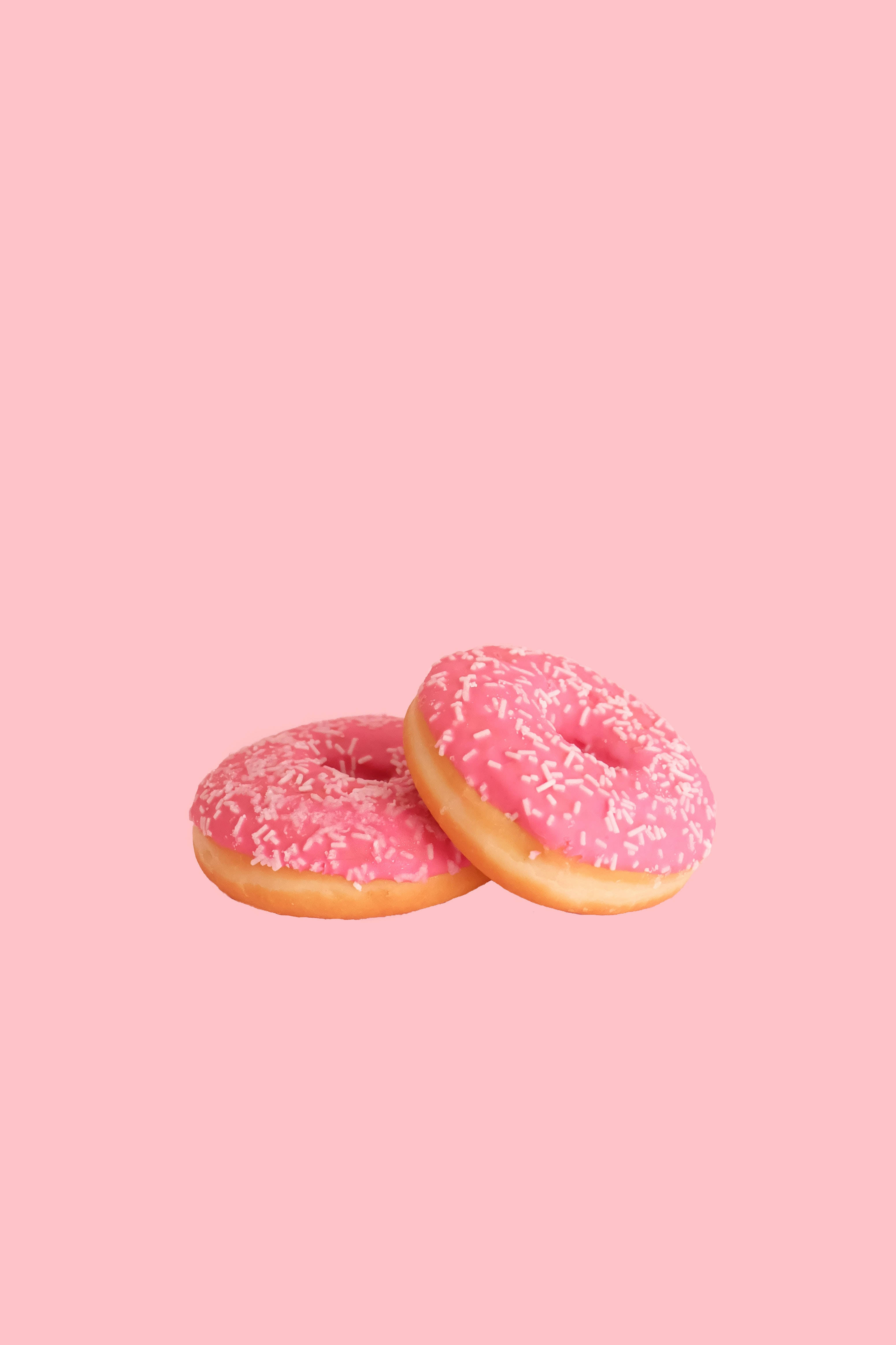 Mâncare roz pastel pentru iPhone Fundal