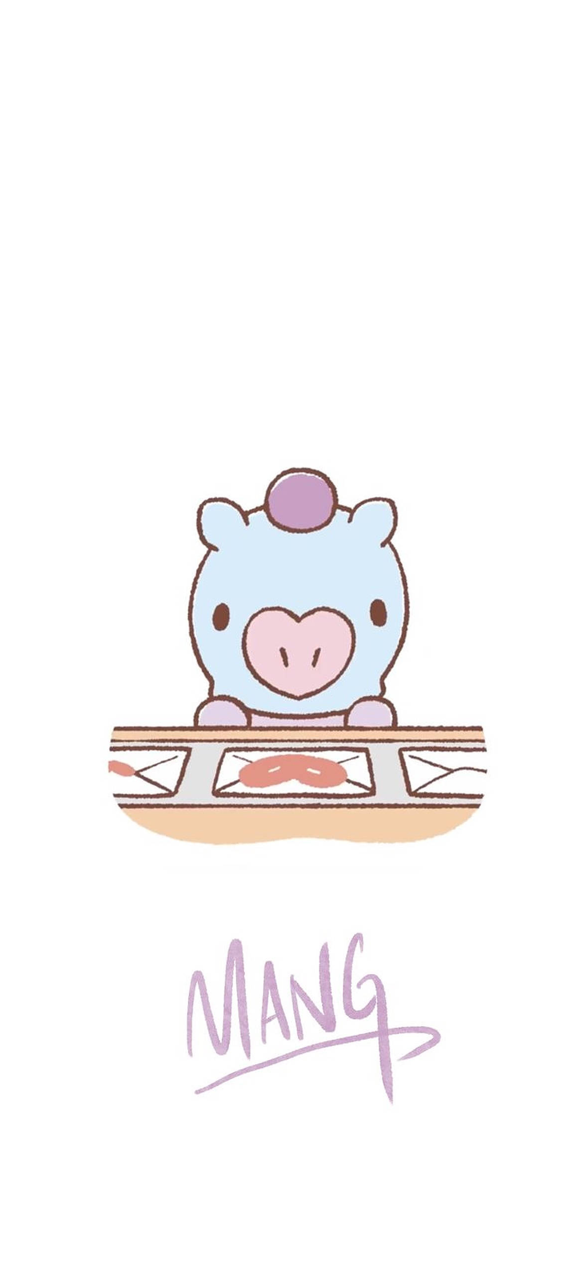 Mang Bt21 Artwork Fundal