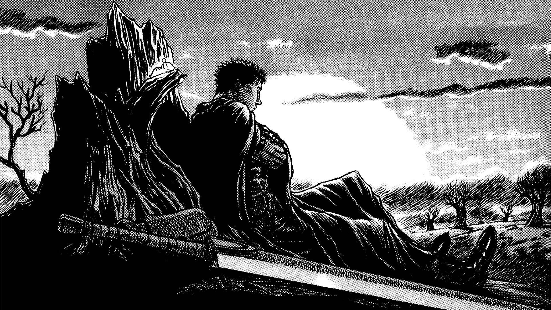Manga Berserk 4K Fundal