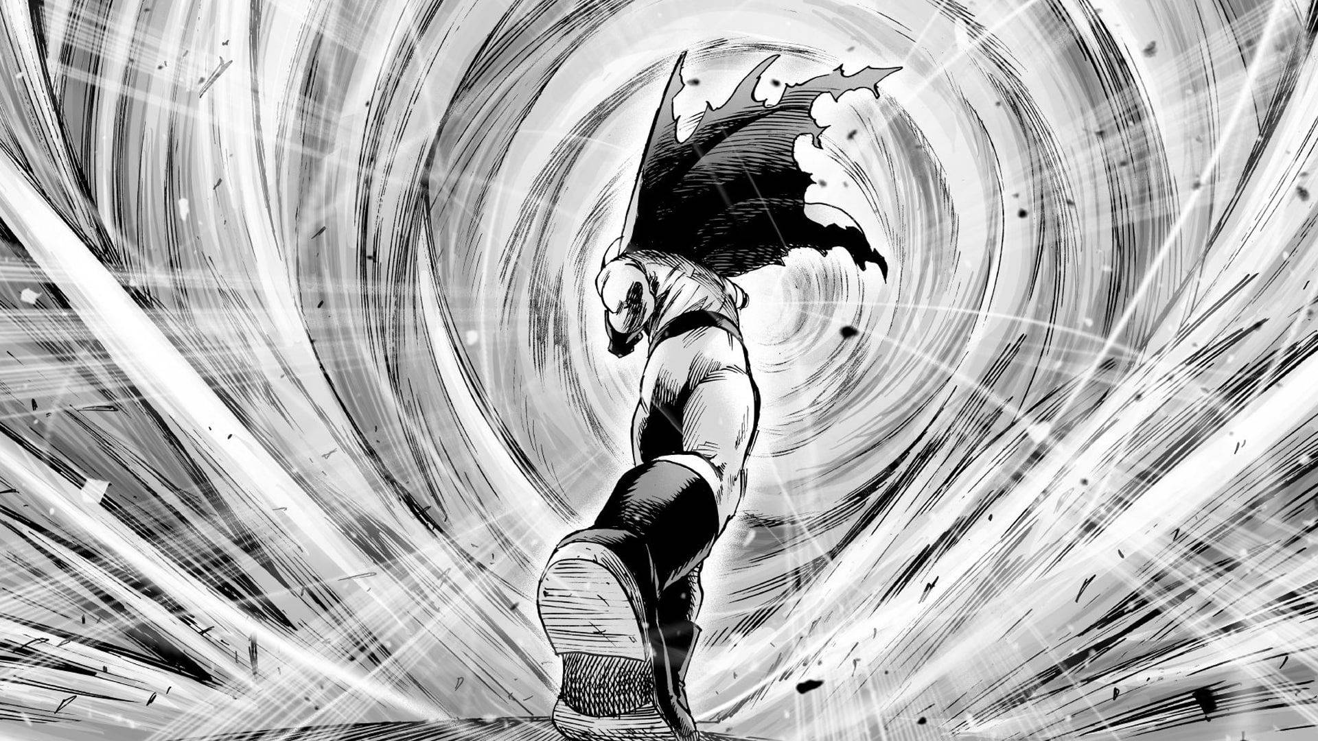 Manga One Punch Man 4K Fundal
