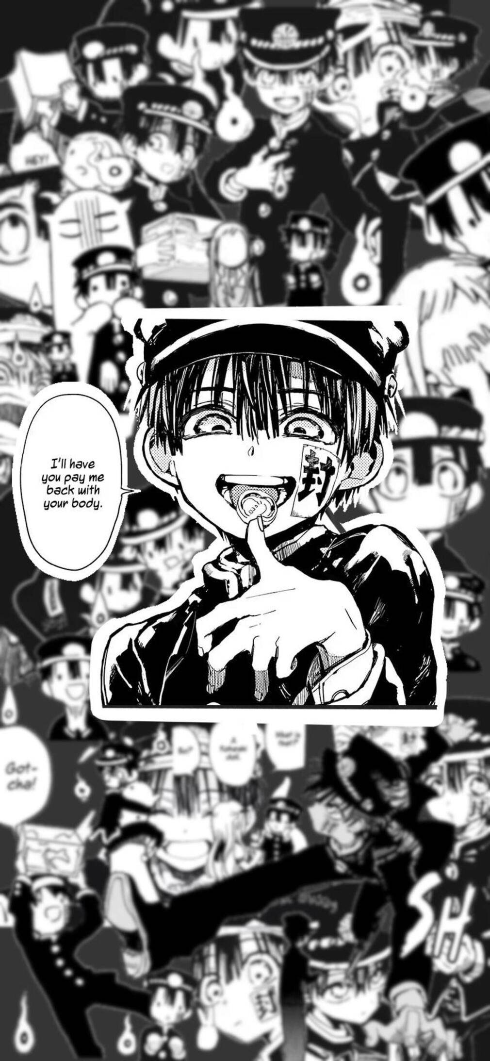 Manga Toilet Bound Hanako-kun Fundal