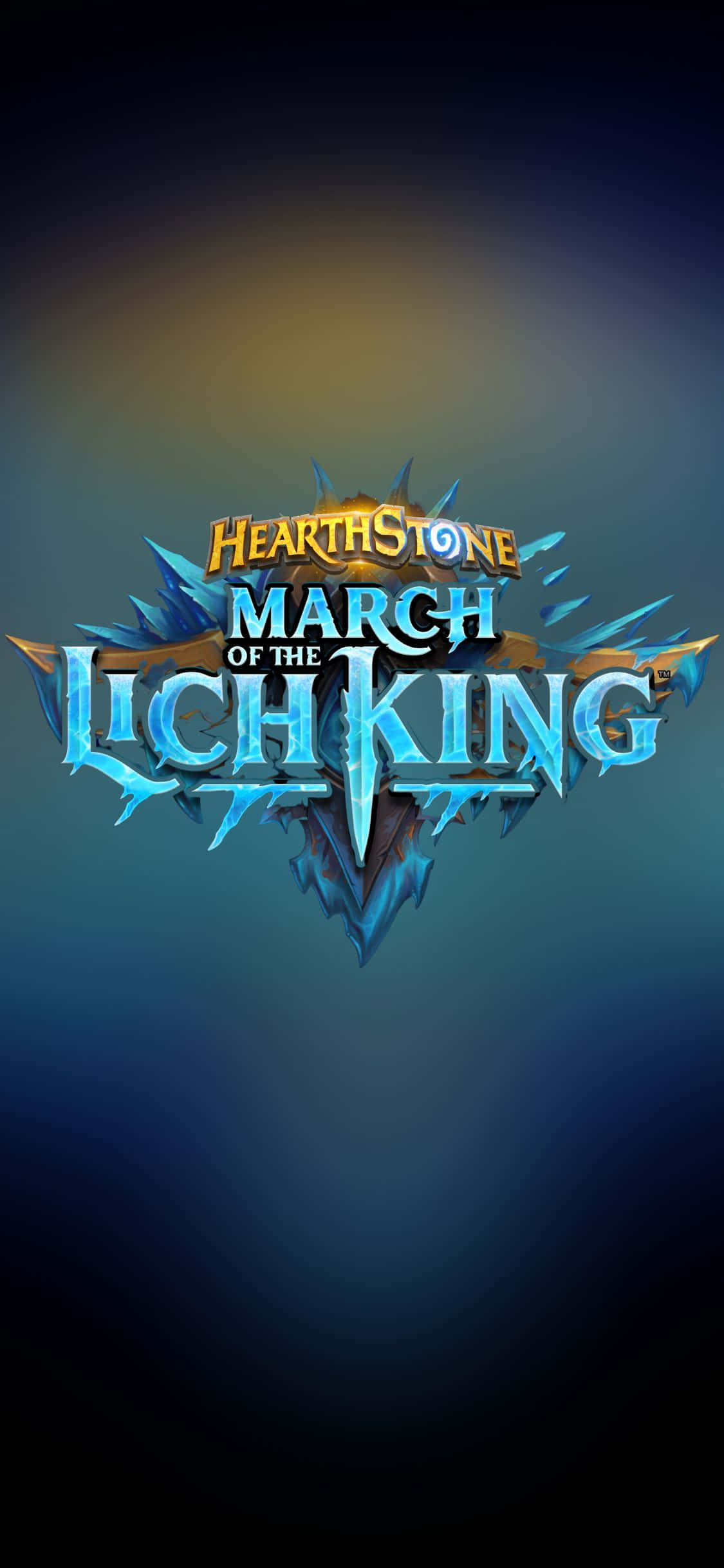 March Of The Lich King iPhone XS Hearthstone Fundal