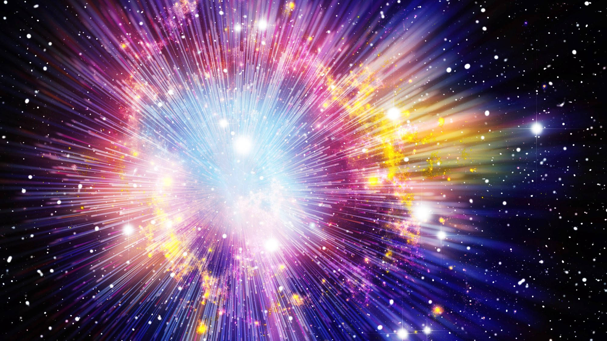 Marea explozie galactică Fundal