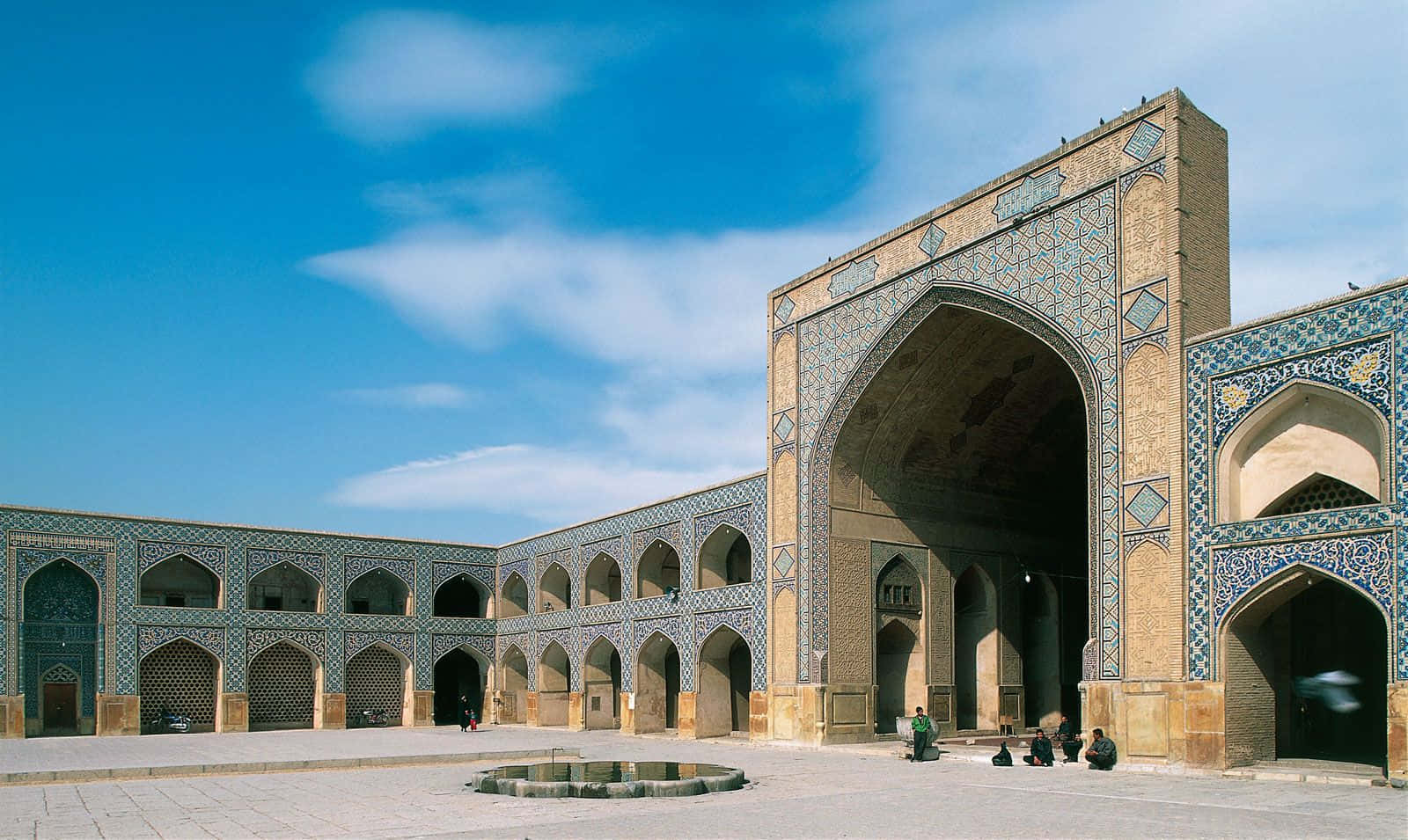 Marea Moschee din Isfahan Fundal