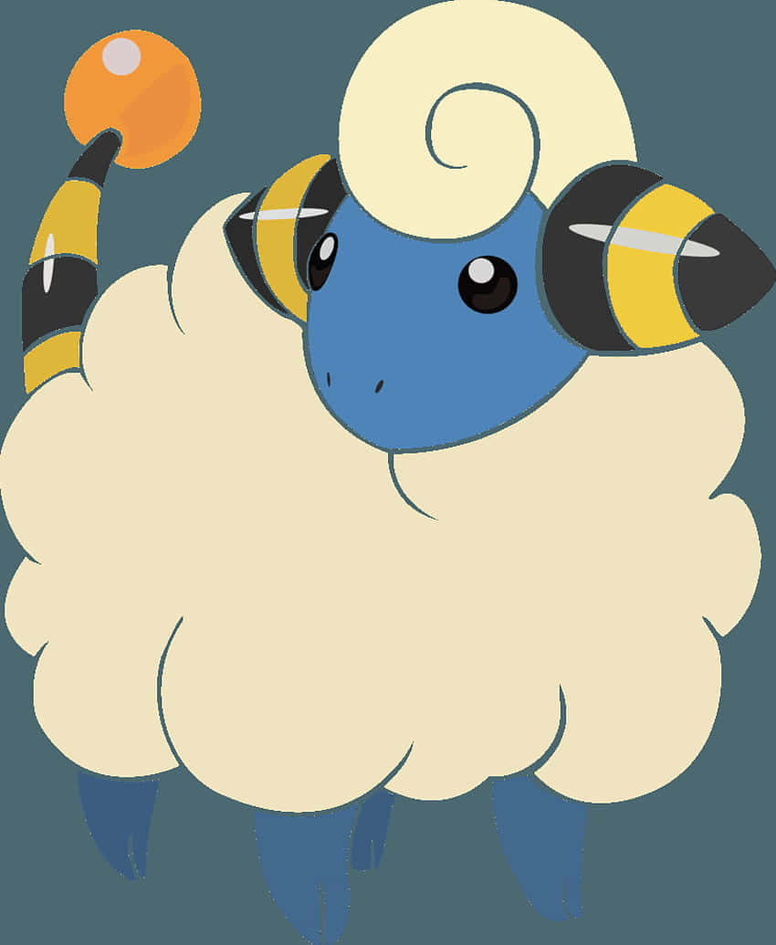 Mareep pe fundal albastru închis Fundal