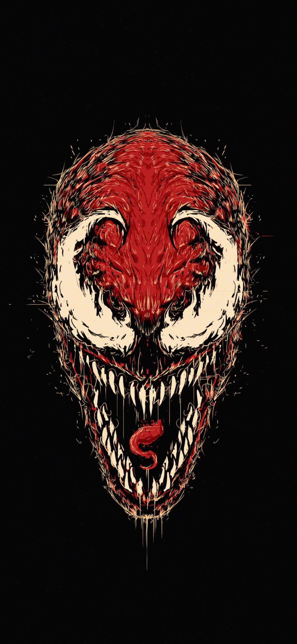 Marvel Carnage Gata de Luptă Fundal