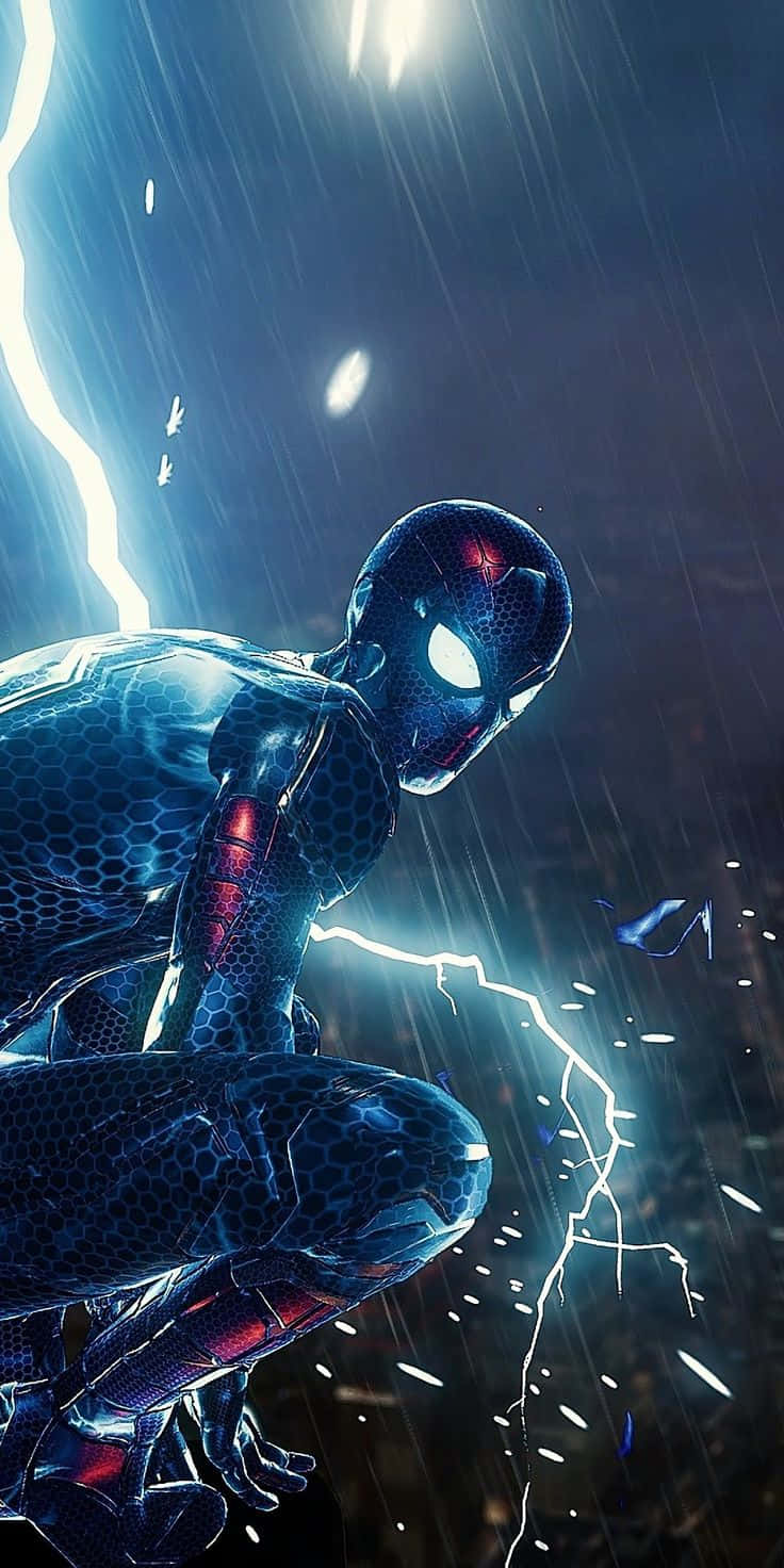 Marvel Ps4 Spiderman Fulger Fundal