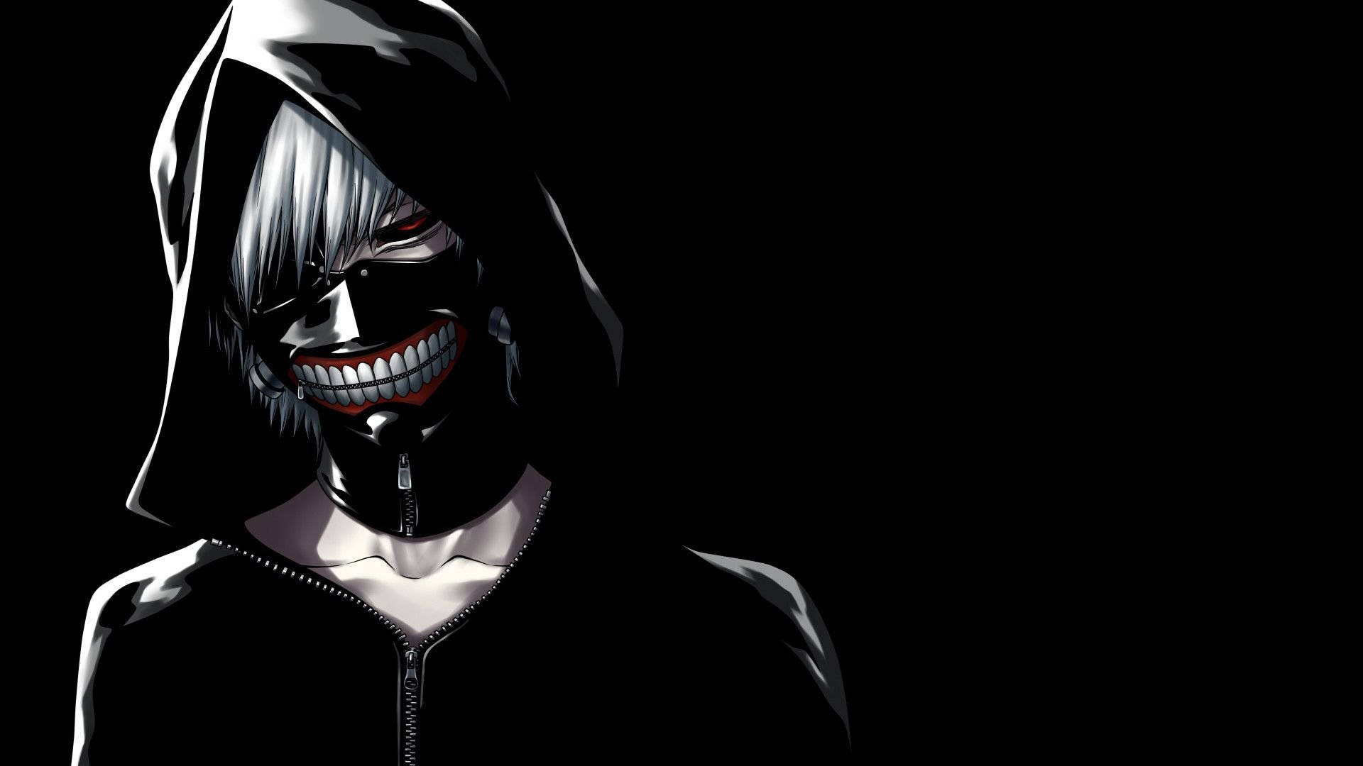 Masca lui Kaneki din Tokyo Ghoul Fundal