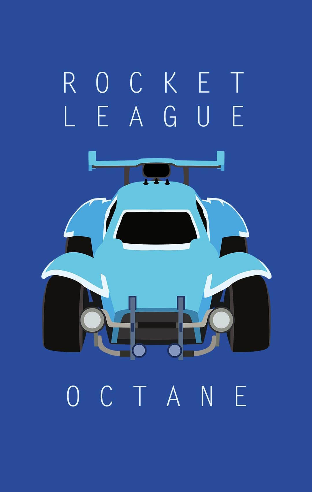 Mașină Cool Rocket League Octane Fundal