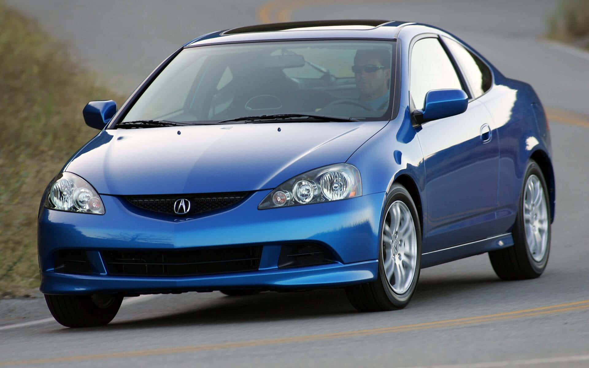 Mașina sport Acura RSX Coupe Fundal