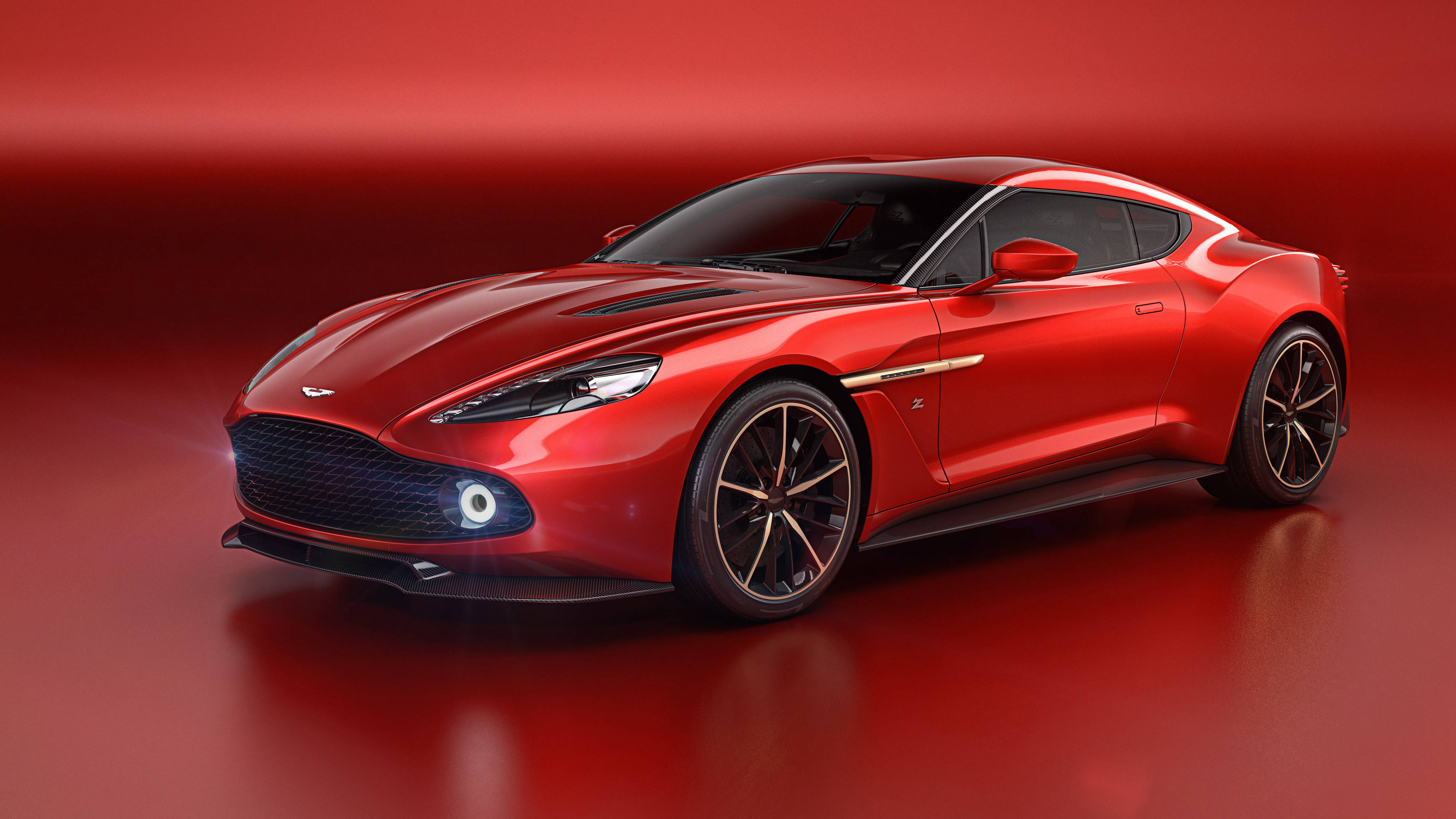 Mașină sport Aston Martin Zagato Fundal