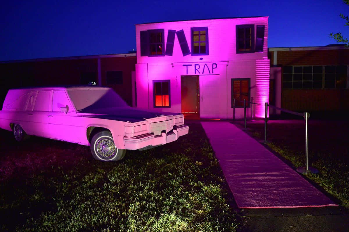Mașină Trap House Fundal