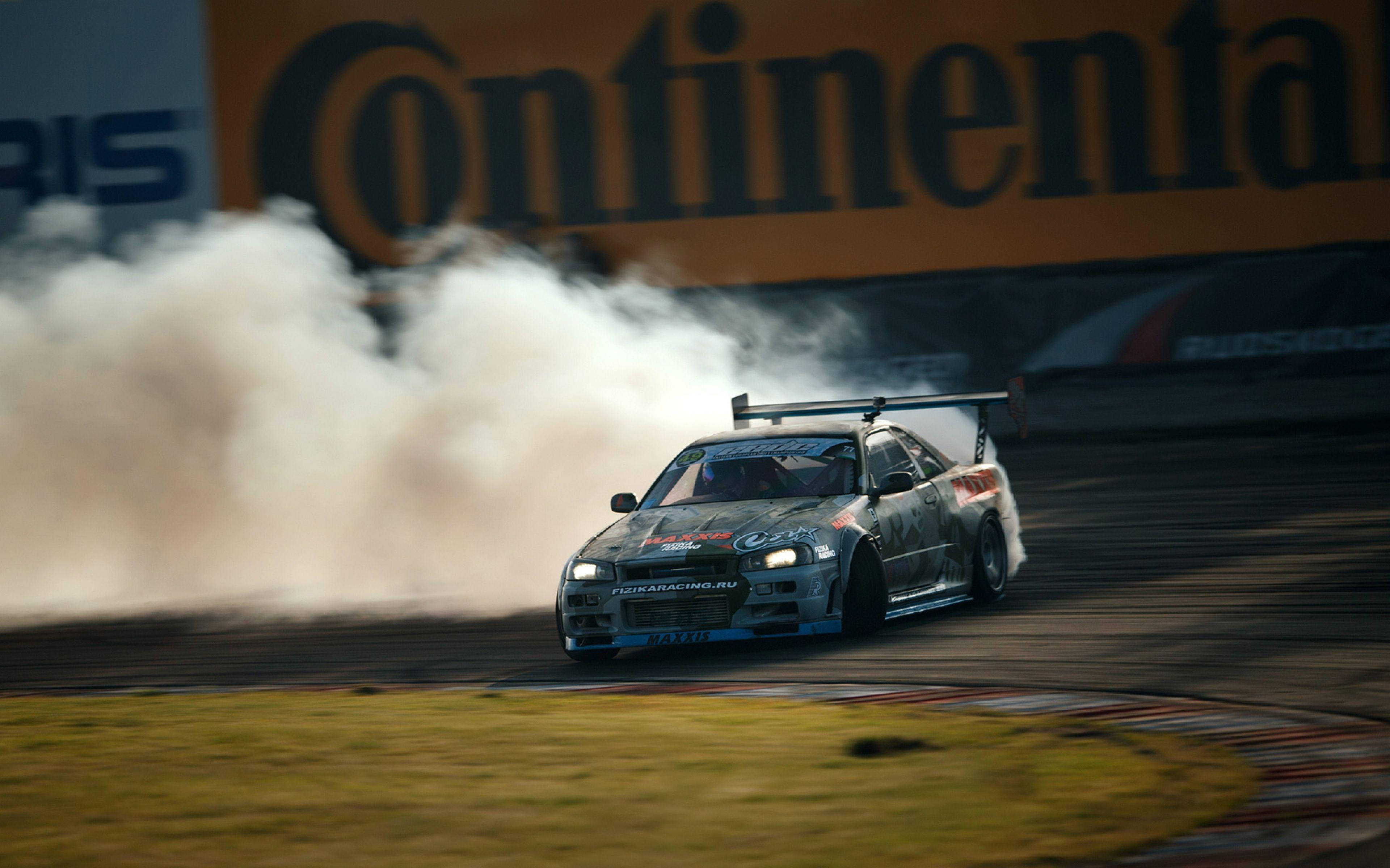Mașini de drift Nissan Skyline GTR R34 Fundal