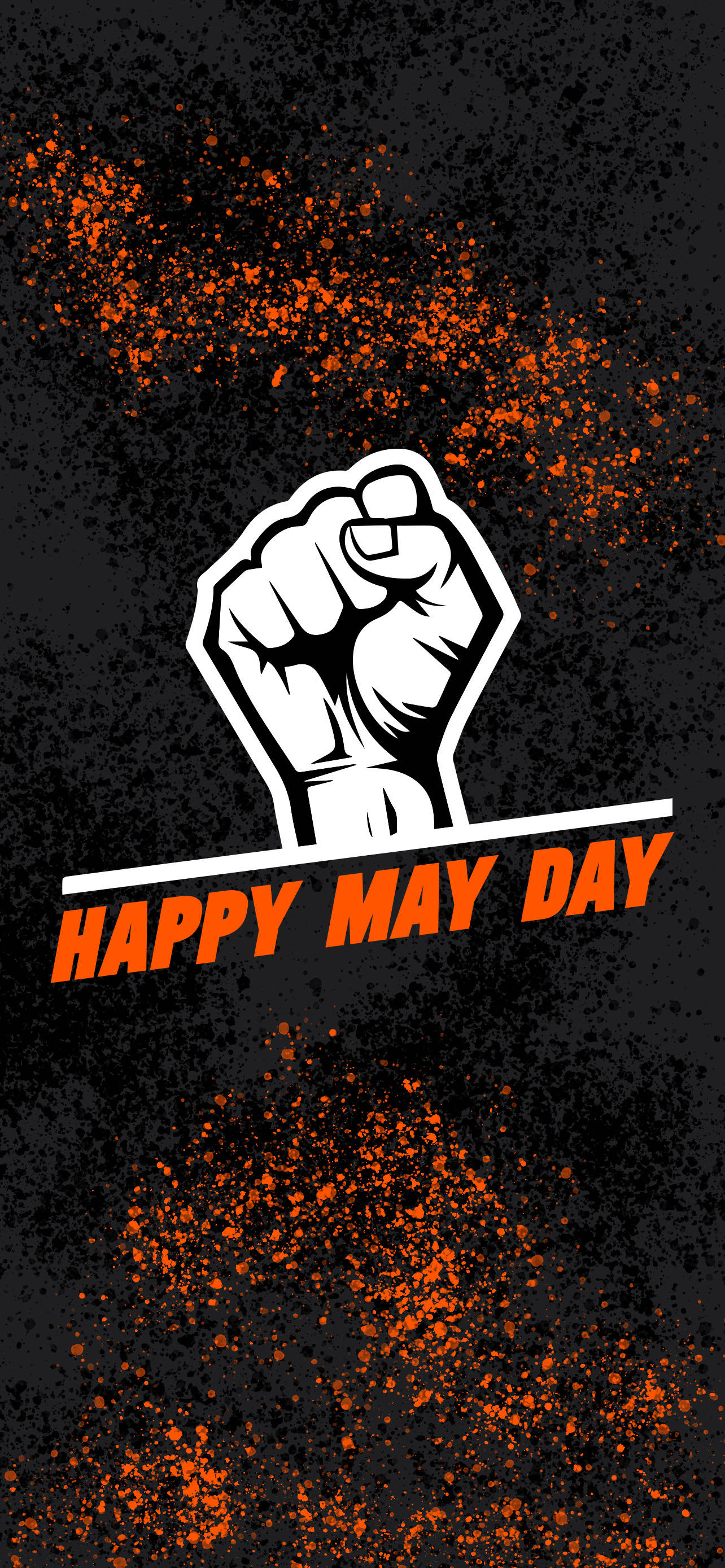 May Day Artwork Fundal