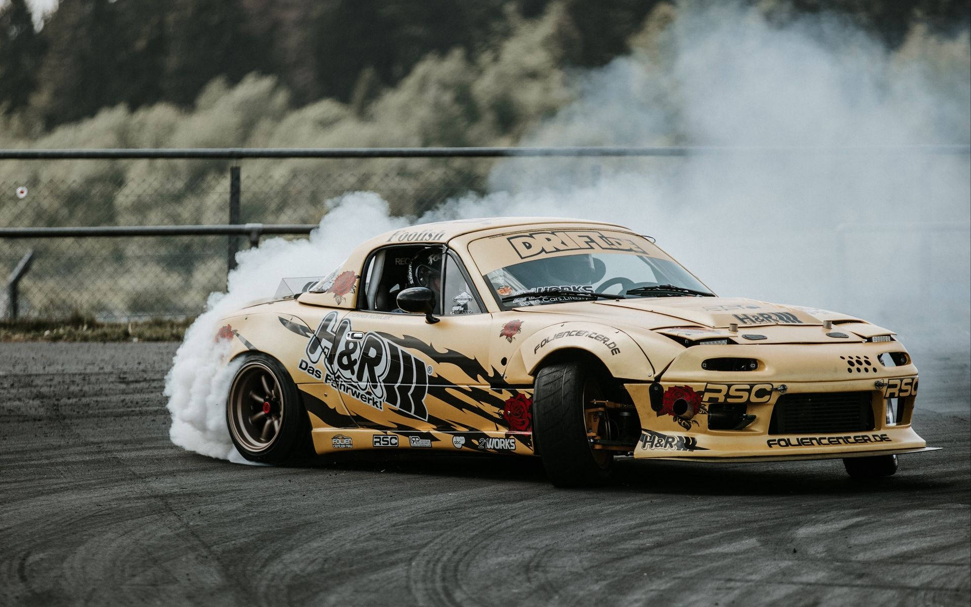 Mazda RX-7 Mașină de Drift Fundal