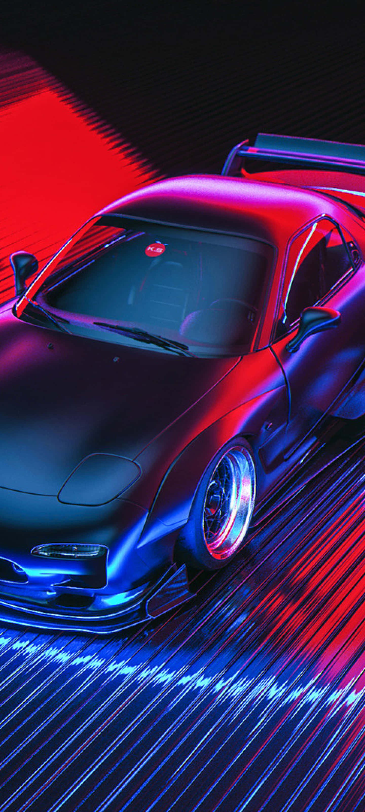 Mazda RX-7 Pixel 3 Need For Speed Heat Fundal