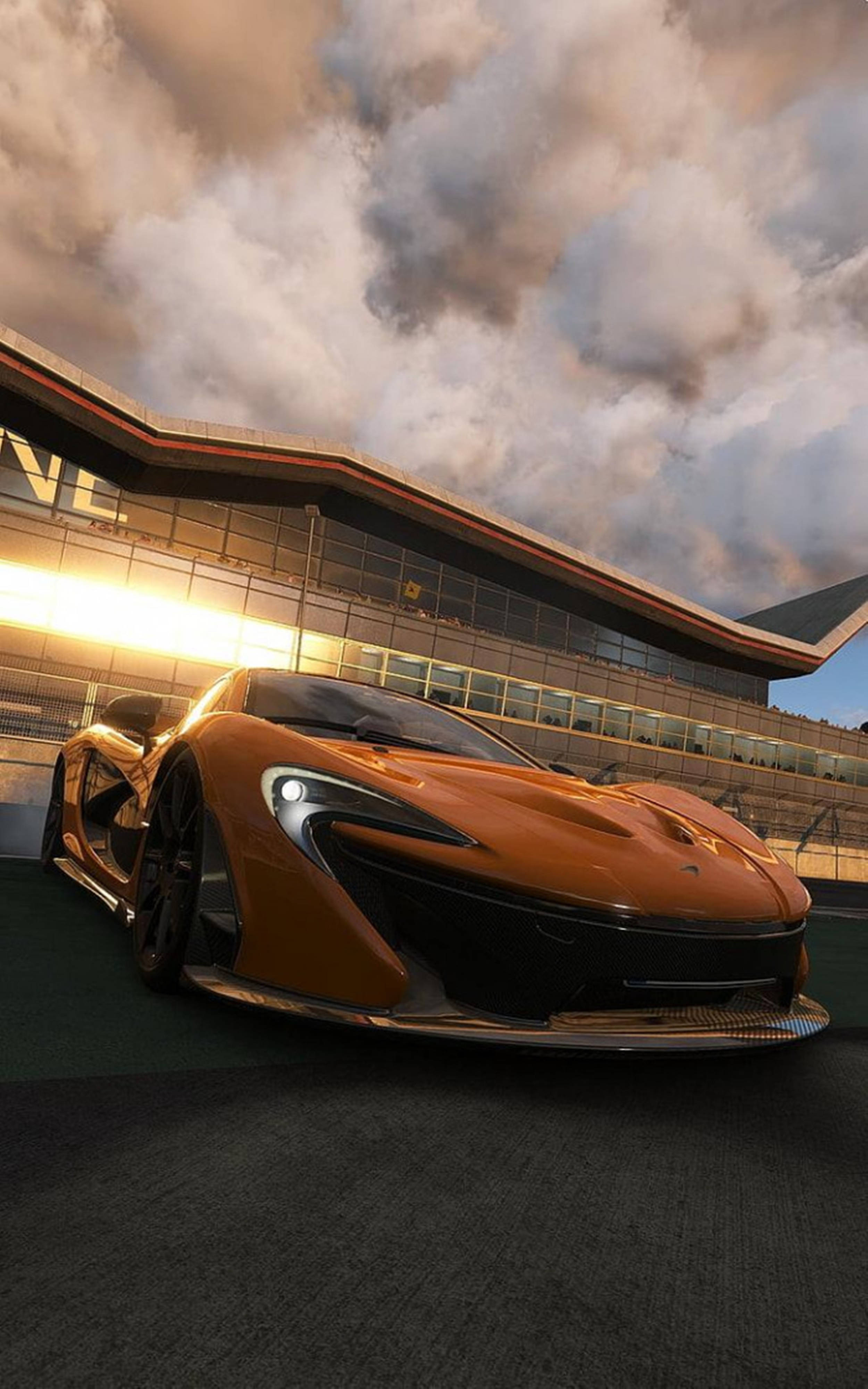 McLaren iPhone P1 Bumper Față Fundal