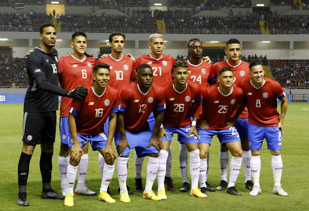 Meciul Amical 2022 Echipa Națională de Fotbal a Costa Ricăi Fundal