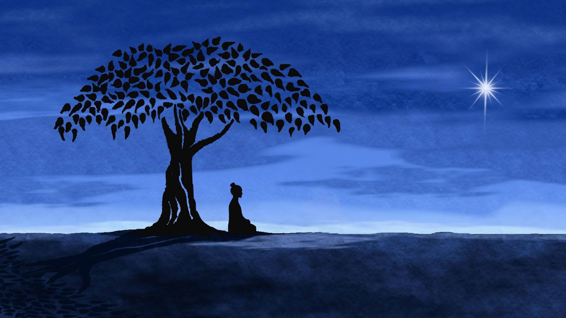 Meditație Estetică Spirituală Fundal