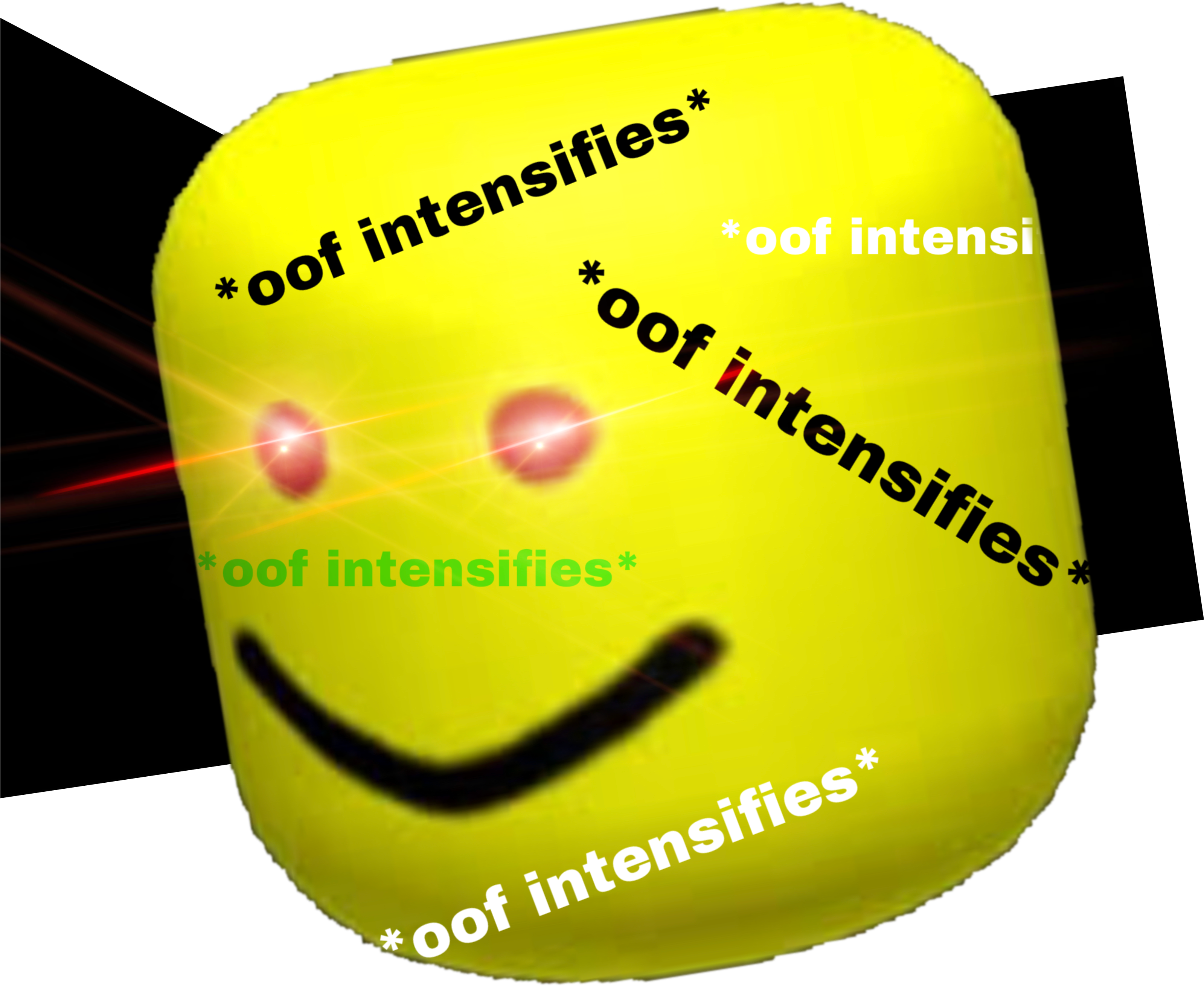 Meme-ul 'Oof Intensifies' de pe Roblox Fundal