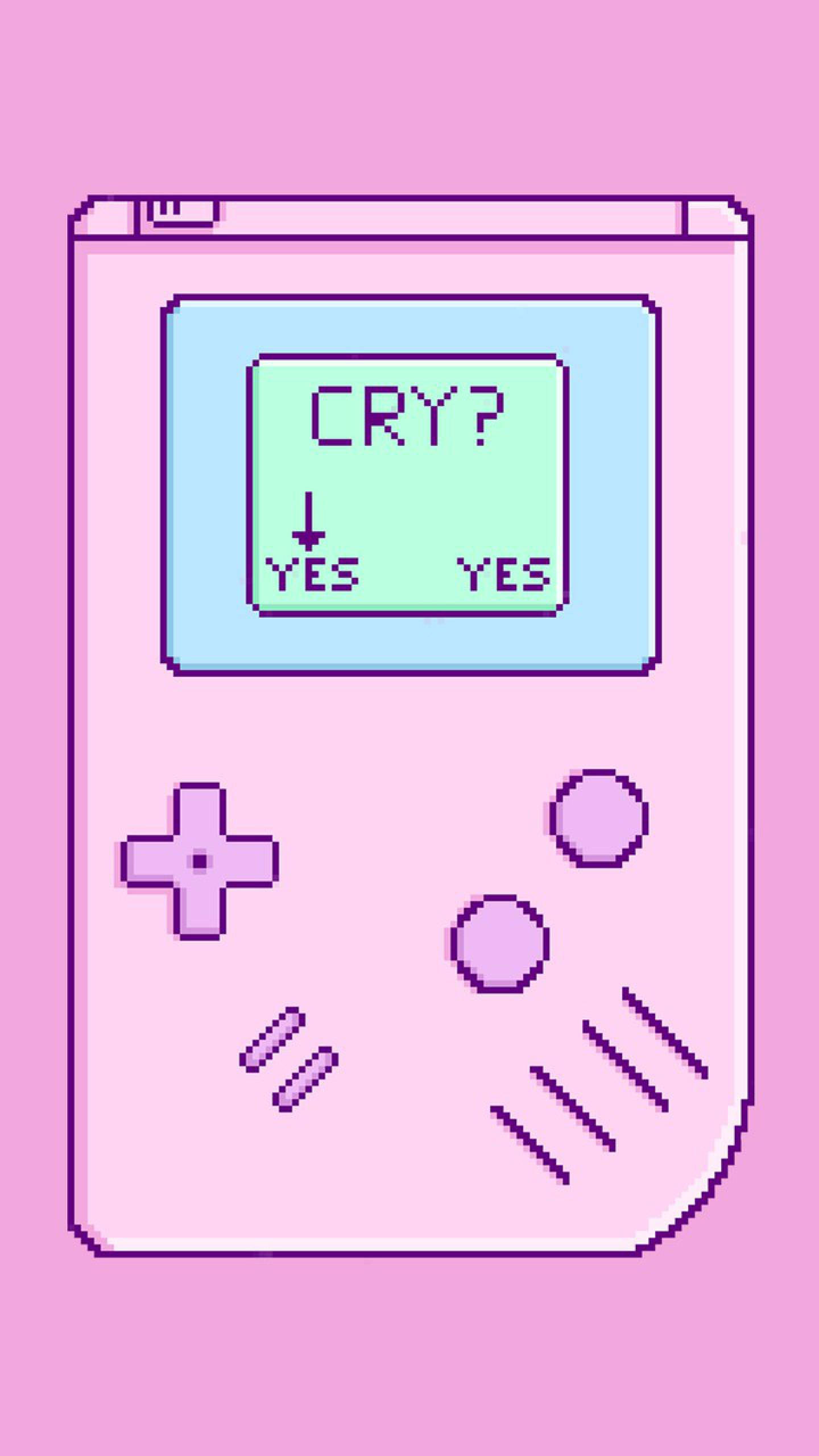 Meniu Plâns Game Boy Roz Fundal
