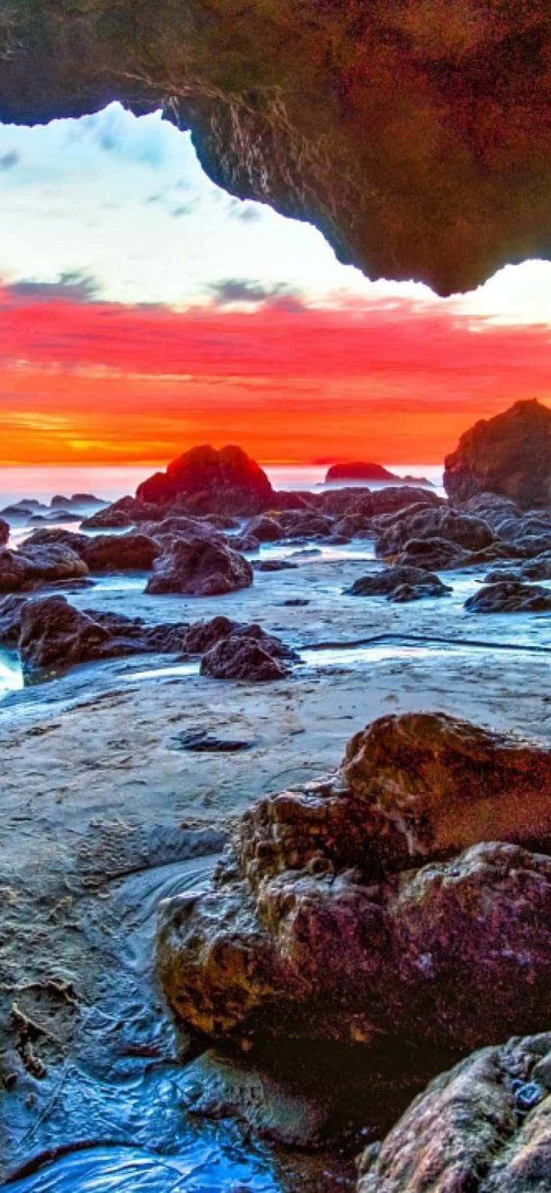 Mergi mai departe cu noul iPhone Xs Malibu Fundal