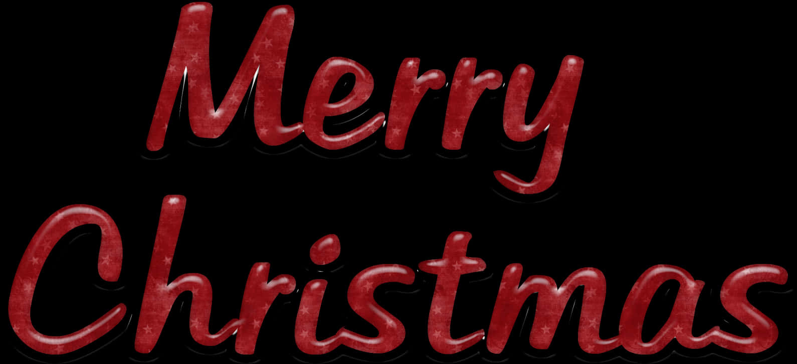 Merry Christmas Text Roșu Fundal