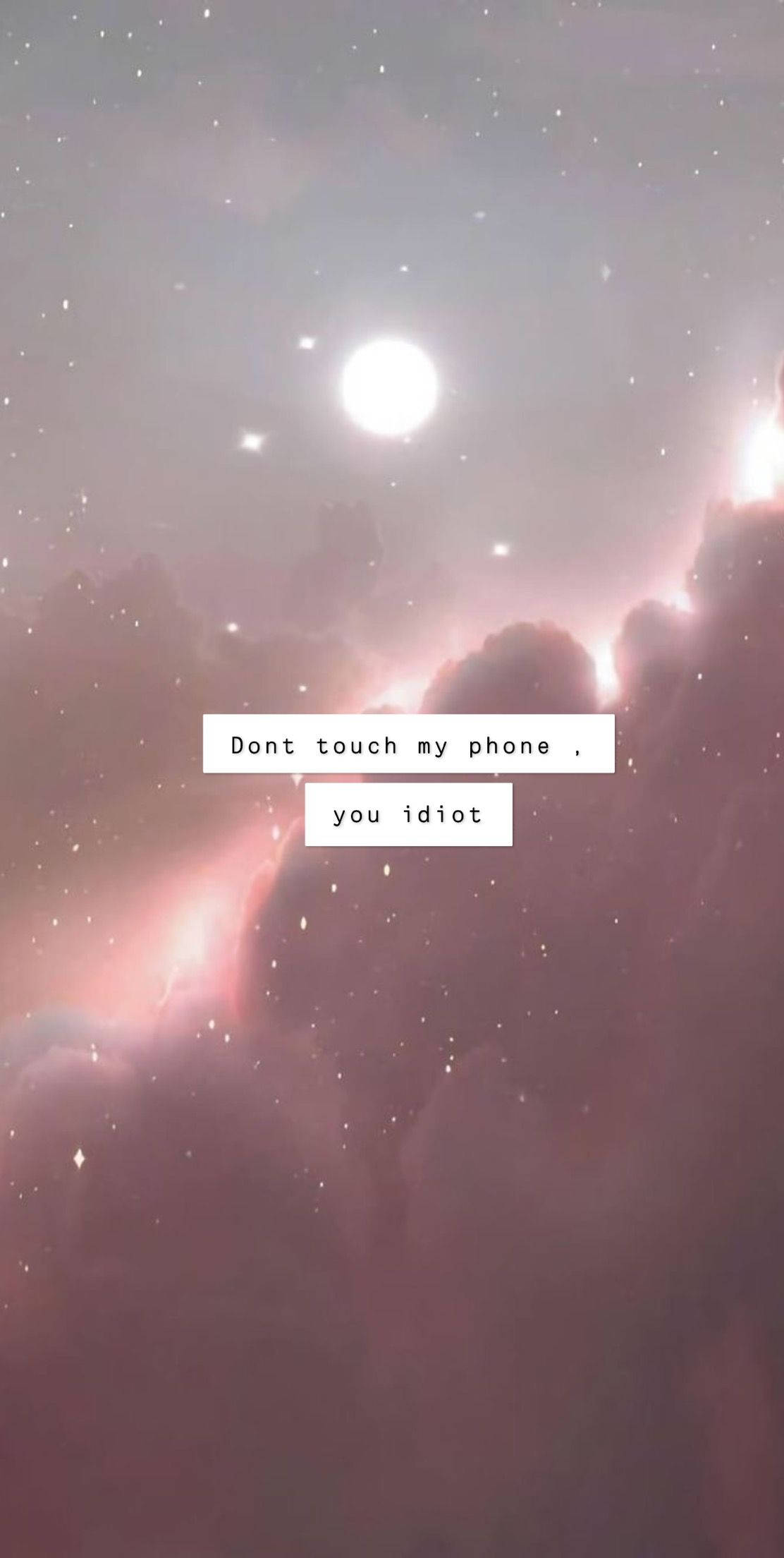 Mesaj Amuzant Estetic pentru Telefon Fundal