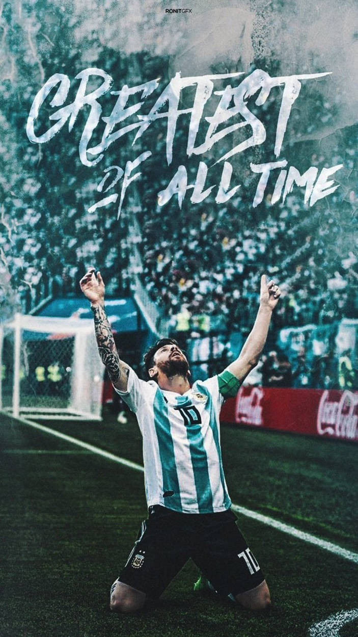 Messi Argentina Capra Fotbalului Fundal