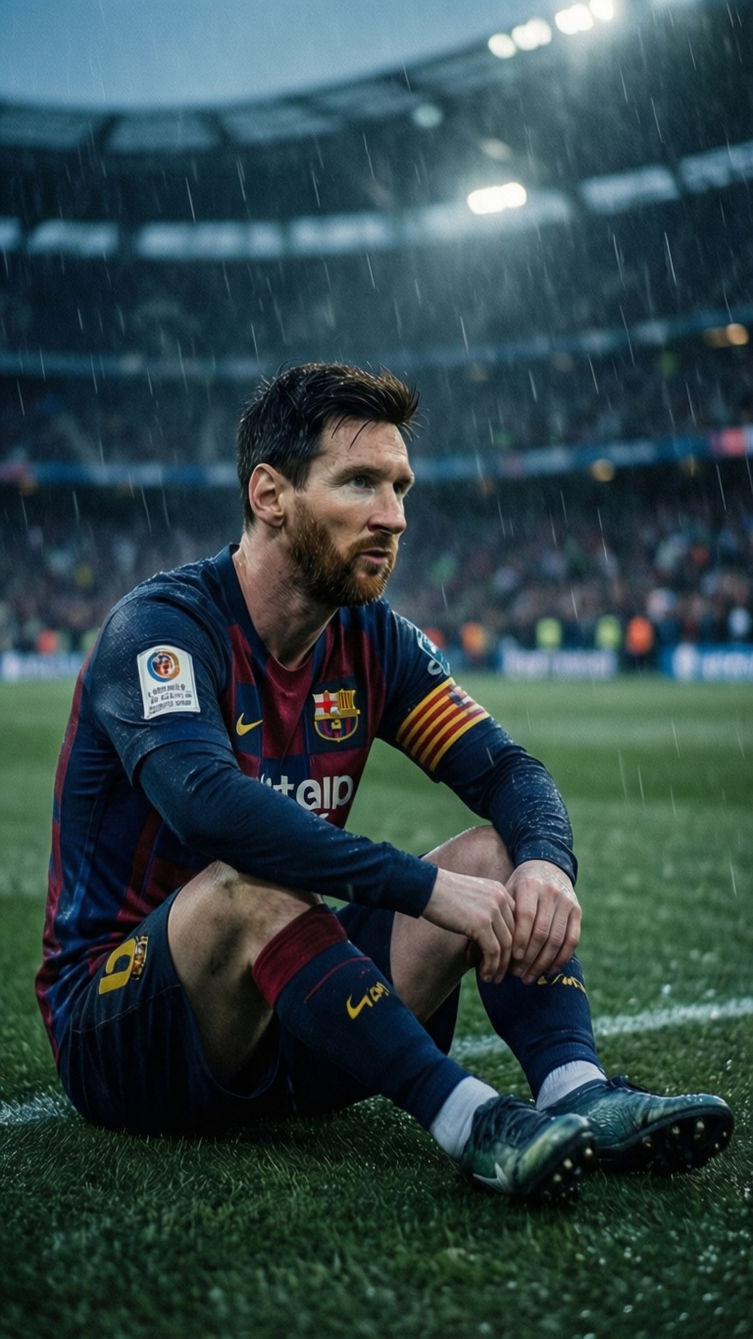 Messi în Ploaie Fundal