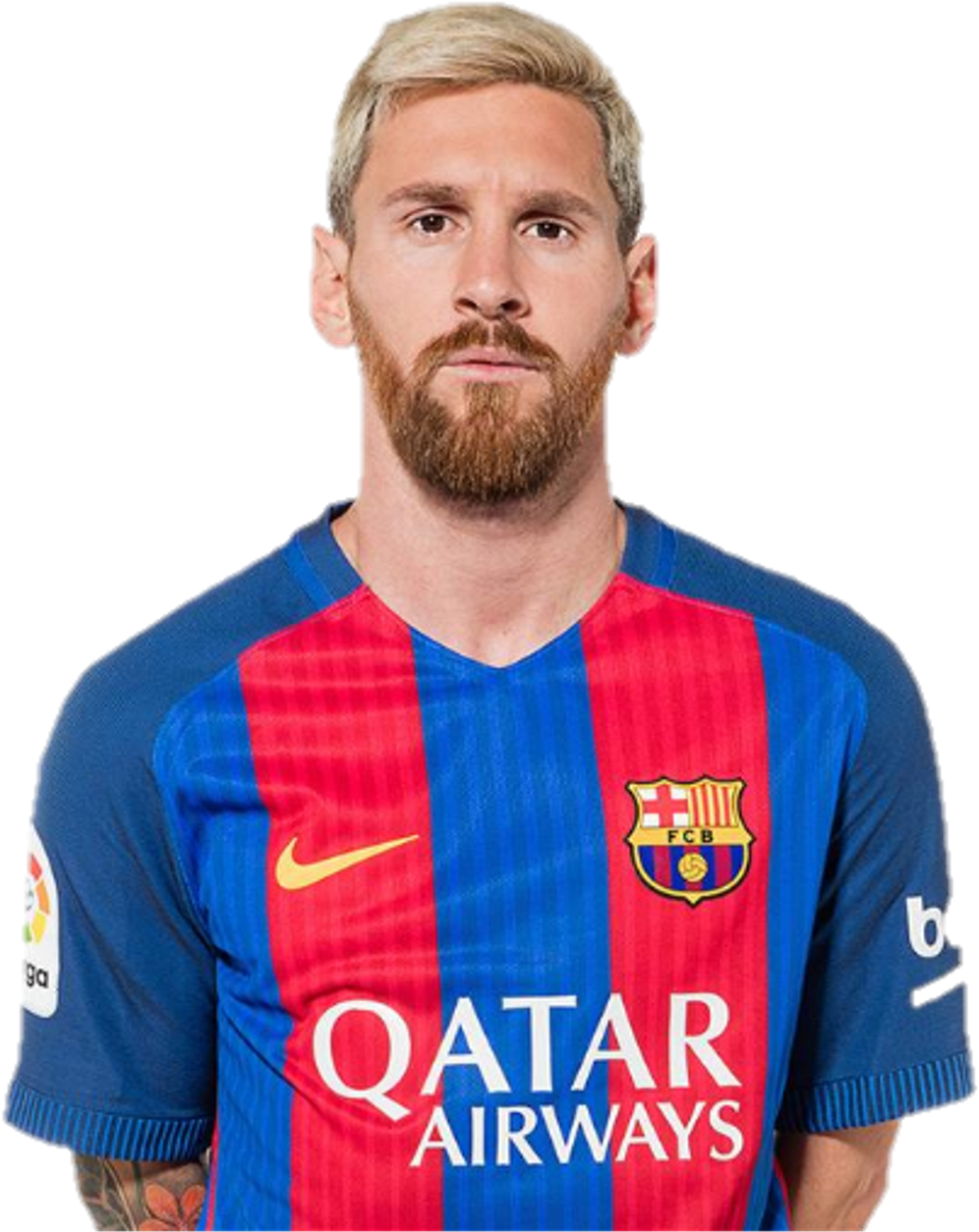 Messi în tricoul FC Barcelona Fundal