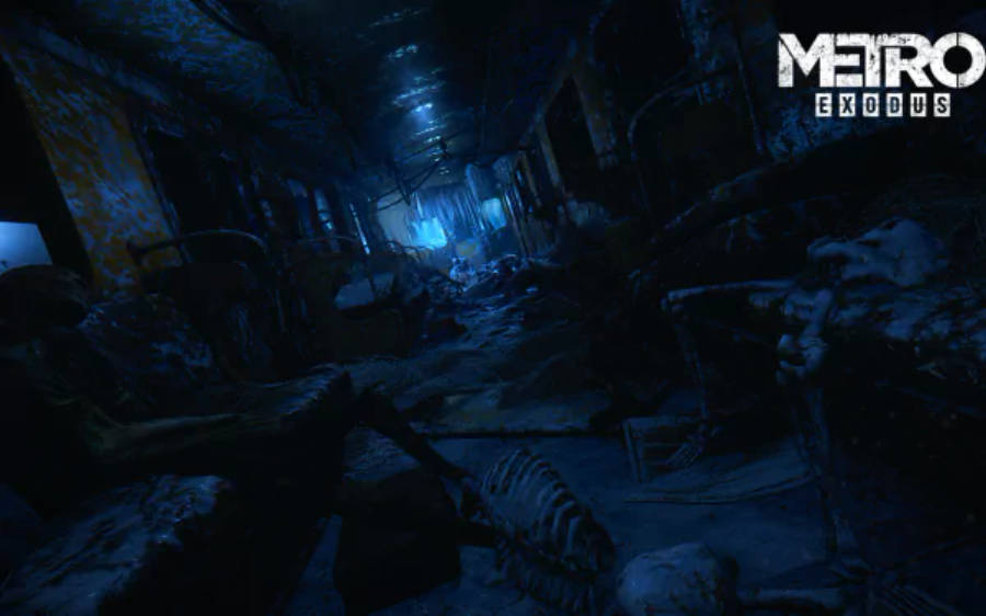 Metro Exodus Cameră Dărăpănată 3440x1440 Fundal