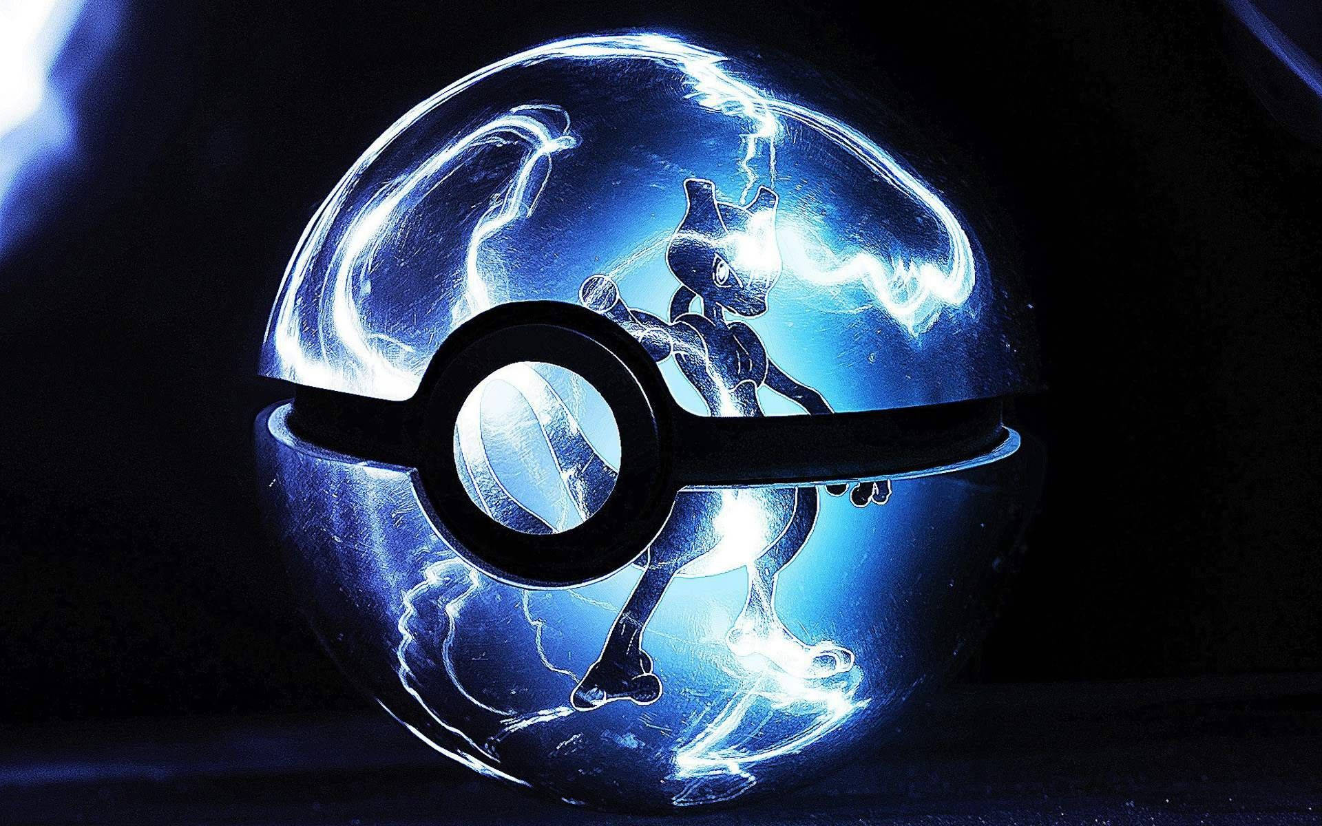Mewtwo 3D live din Pokemon Fundal