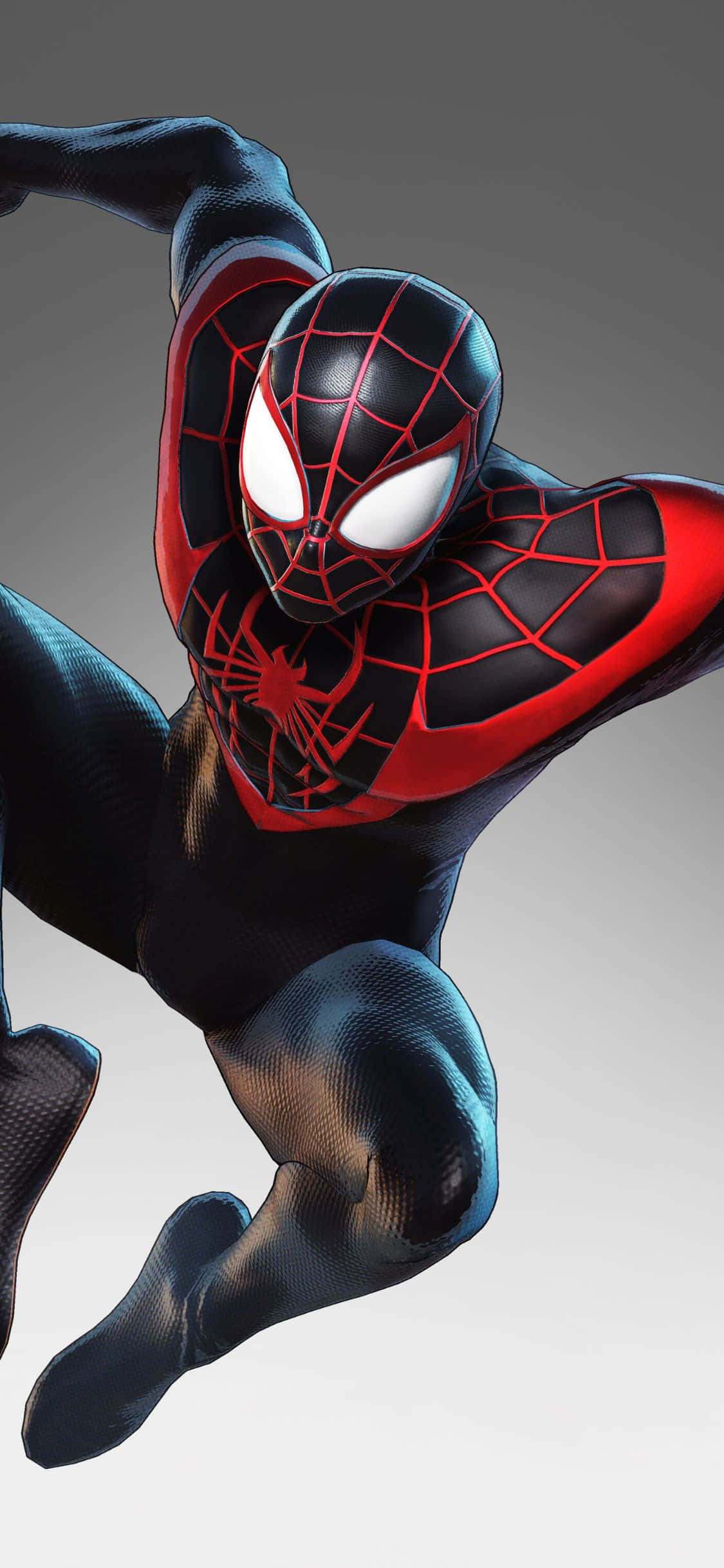 Miles Morales iPhone XS Fundal Marvel Fundal
